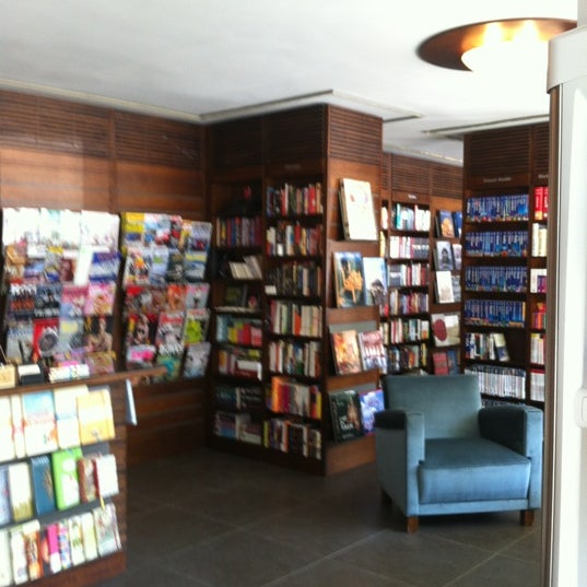 Photo taken at Bookish Store by Hulya on 6/15/2012