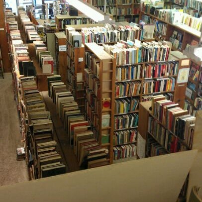 Photo taken at Jane Addams Book Shop by Nate S. on 2/22/2012