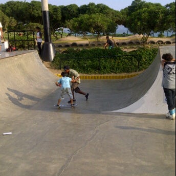 Снимок сделан в Skate Park de Miraflores пользователем Gregorio T. 3/17/2012