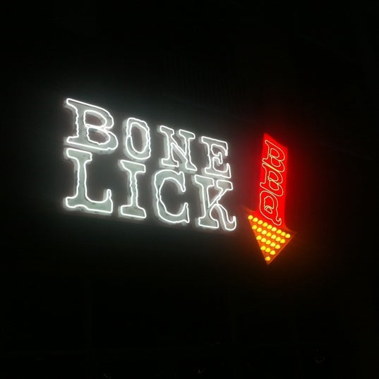 Photo taken at Bone Lick BBQ by chad s. on 8/12/2012