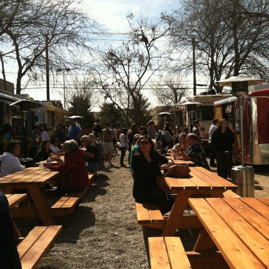 Photo taken at Fort Worth Food Park by Visit Fort Worth T. on 3/2/2012