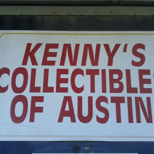 Photo taken at Kenny&#39;s Collectibles of Austin by April P. on 4/18/2012