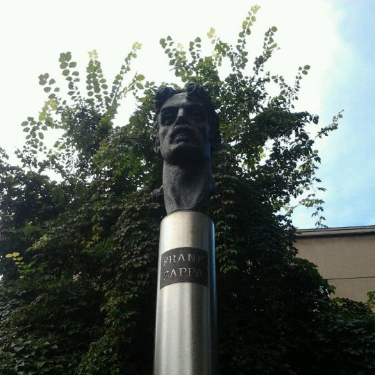 Photo taken at Frank Zappa monument by Jonas Ž. on 9/6/2012