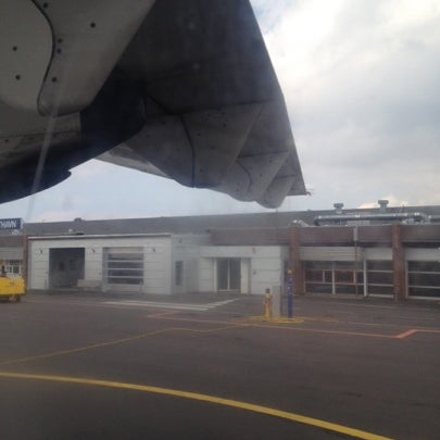 Photo taken at Bornholm Airport (RNN) by Nicki H. on 7/31/2012