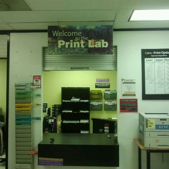 Printing lab. Printing lab