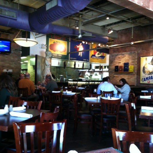 Photo taken at Graziano&#39;s Brick Oven Pizza by Carlos N. on 5/17/2012