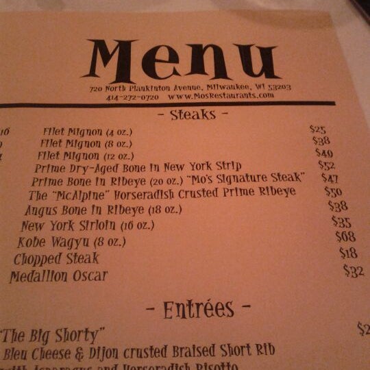 Das Foto wurde bei Mo&#39;s Steakhouse von Vincent V. am 3/13/2012 aufgenommen