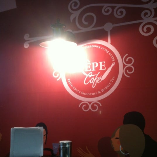 Photo taken at Crepe Cafe by Pedro C. on 6/19/2012