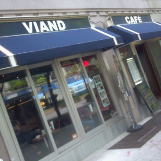 Photo taken at Viand Cafe by John &gt; P. on 4/25/2012