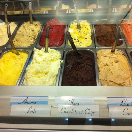 Photo taken at Gelateria Parmalat by Ana S. on 3/23/2012