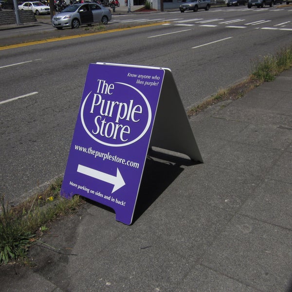 It's one of those "only in Seattle" things.  We have a store here that sells only products that are purple.  Name of the store?  The Purple Store, of course.