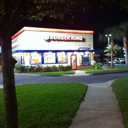 Burger King Orlando'da Fast Food Restoranı