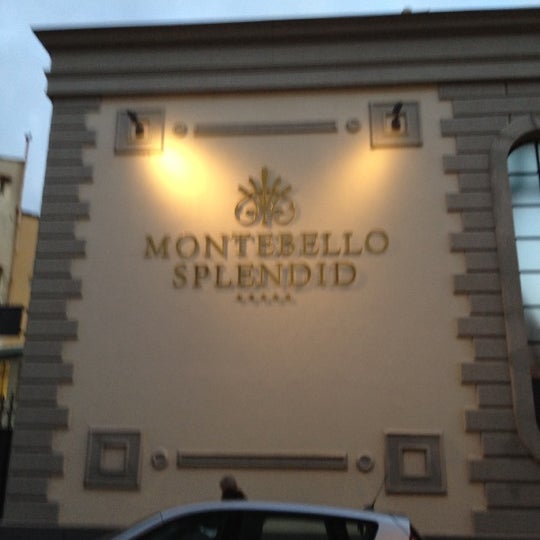 Foto tirada no(a) Montebello Splendid Hotel Florence por Ibra💛💙 em 2/25/2012