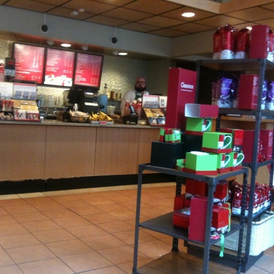 Starbucks Coffee Shop in Financial District