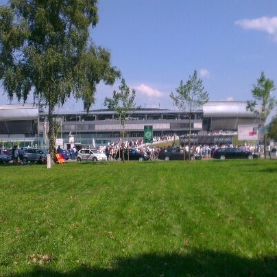 Photo taken at Wörthersee Stadion by Bernhard on 8/5/2012