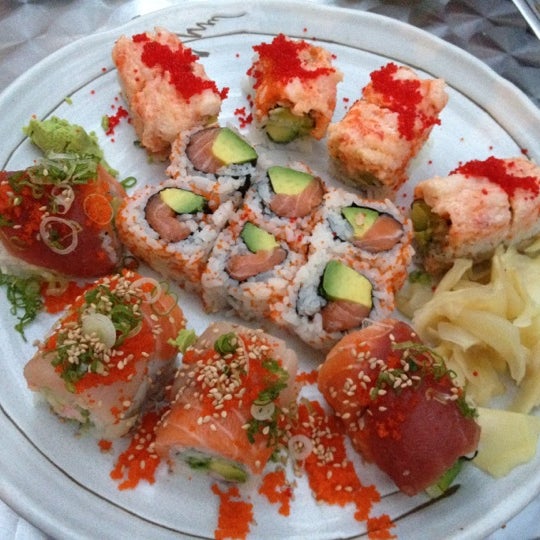 Photo taken at Planet Sushi by Cem F. on 8/27/2012