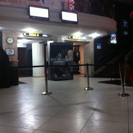 Photo taken at Cine Huérfanos by Claudio Q. on 5/17/2012