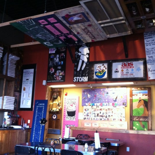 Photo taken at Next Door Pizza &amp; Pub by David M. on 3/30/2012