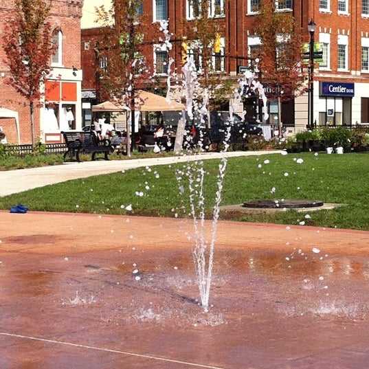 Splash Pad At Central Park Plaza Valparaiso, IN