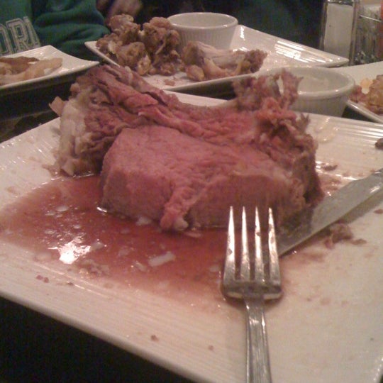The prime rib is insane!!!  Plenty of leftovers!!