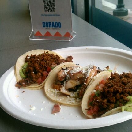 Photo taken at Dorado Tacos &amp; Cemitas by @BostonAttitude on 2/14/2012