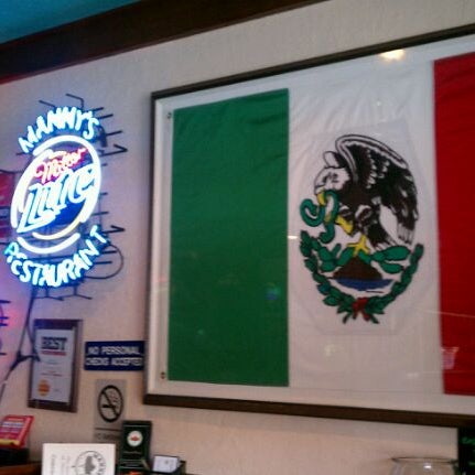 Photo taken at Manny&#39;s Mexican Restaurant by Gina R. on 9/10/2011