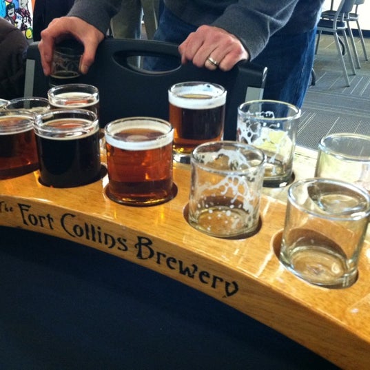 Photo taken at Fort Collins Brewery &amp; Tavern by Mya W. on 12/17/2011