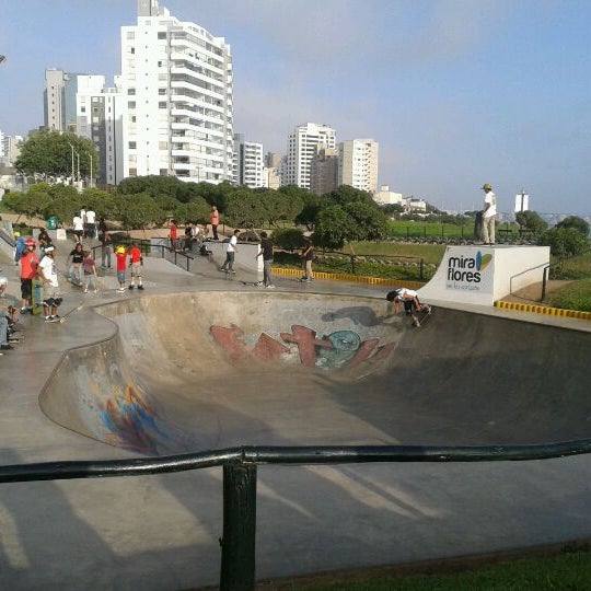 Photo taken at Skate Park de Miraflores by Lorena D. on 3/31/2012