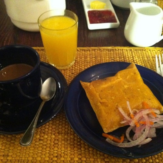El desayuno peruano es el mejor!