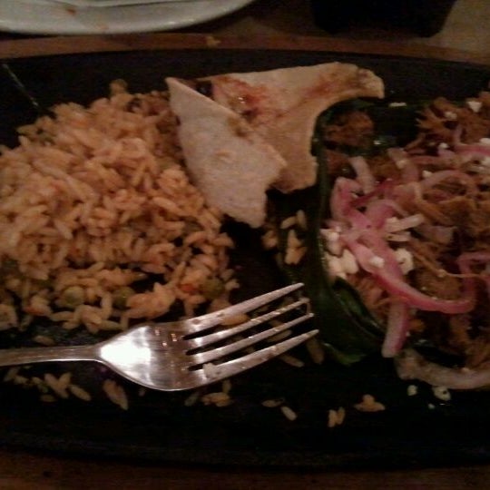 Photo taken at Sombra Mexican Kitchen by Bill S. on 1/14/2012