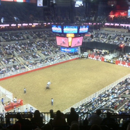Photo taken at The San Antonio Stock Show &amp; Rodeo by Jeff B. on 2/12/2011