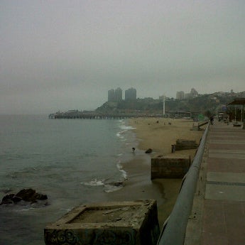 Photo taken at Playa Caleta Portales by Andreita T. on 10/30/2011