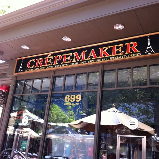 Photo taken at CrepeMaker - Americana by Michael C. on 7/18/2011