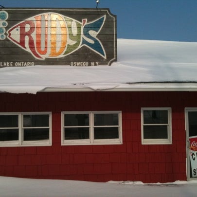 Photo taken at Rudy&#39;s Lakeside Drive-In by Ian M. on 12/23/2010