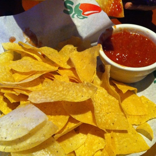 Try the free chips & salsa when checking in via fourSquare.
