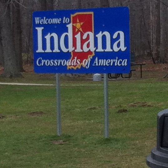 Photo taken at Indiana Welcome Center by Ramona W. on 12/6/2011