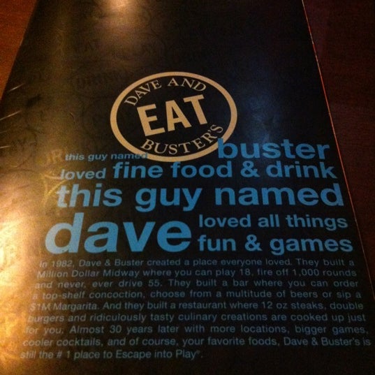 Photo taken at Dave &amp; Buster&#39;s by Apollo T. on 5/19/2012