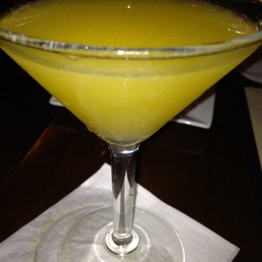 Have the Mango Martini at happy hour from 4 - 7pm.