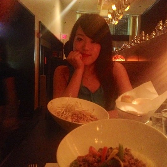 Photo taken at Bangkok Joe&#39;s Thai Restaurant &amp; Dumpling Bar by Devin F. on 6/30/2012