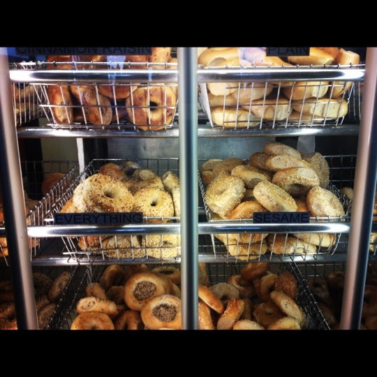 Photo taken at Georgetown Bagelry by Alex B. on 4/5/2012