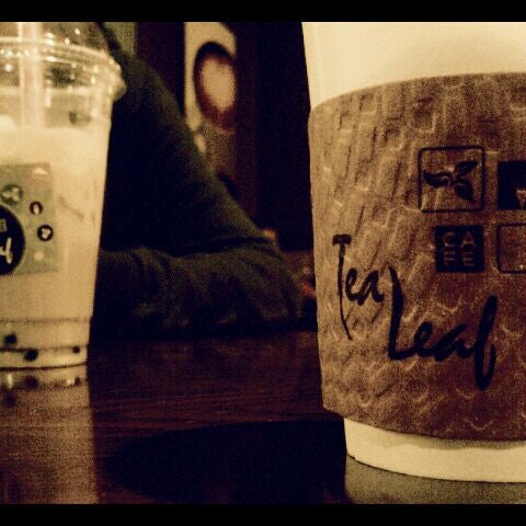 Photo taken at Tea Leaf Cafe by chris w. on 12/30/2011