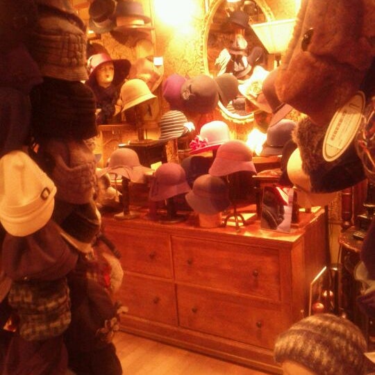 Photo taken at Granville Island Hat Shop by M X. on 11/24/2011
