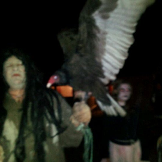 Photo taken at Headless Horseman Haunted Attractions by Brian B. on 10/29/2011