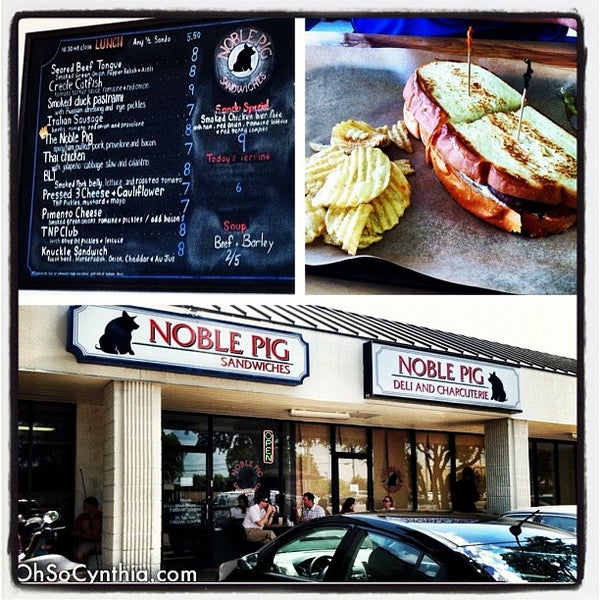 Photo taken at Noble Sandwich Co. by Cynthia S. on 8/10/2012