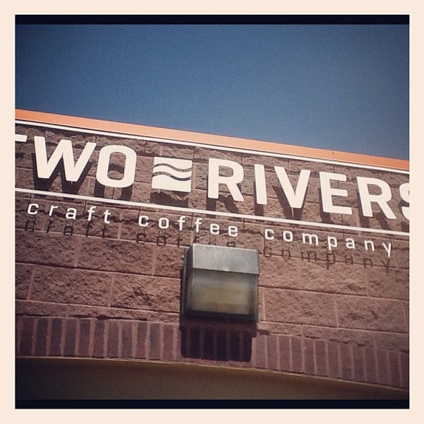 Photo taken at Two Rivers Craft Coffee Company by Colorado Card on 8/27/2012