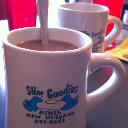 2/12/2012 tarihinde JuliaPretusziyaretçi tarafından Slim Goodies Diner'de çekilen fotoğraf