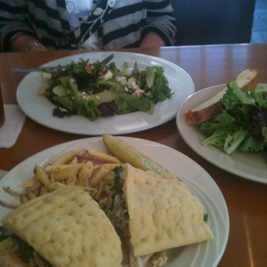Photo taken at Panini&#39;s Cafe by Jeff W. on 4/18/2012