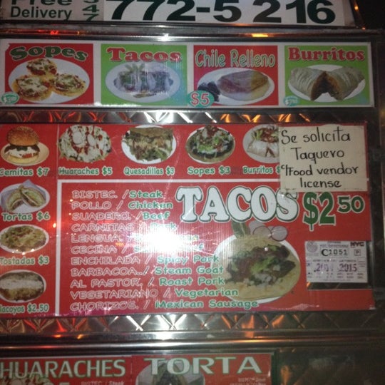 Photo taken at Tacos Morelos by FS W. on 9/7/2012