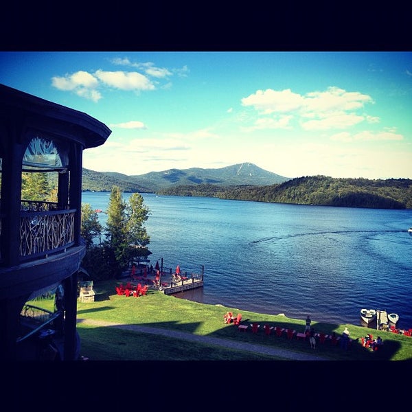 Photo taken at Lake Placid Lodge by Eric H. on 8/18/2012