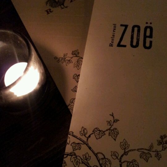 Photo taken at Restaurant Zoë by Andrea H. on 2/17/2012